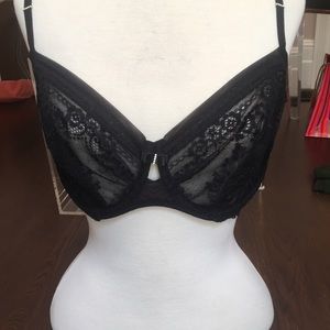 Marie Jo Black lace underwire bra